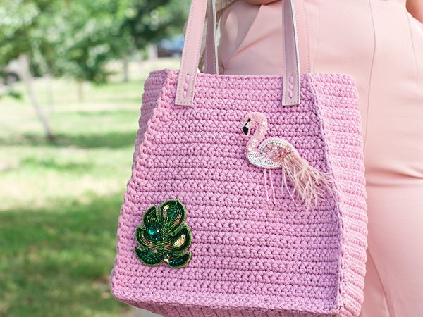 CROCHET Amelie Tote Bag easy pattern