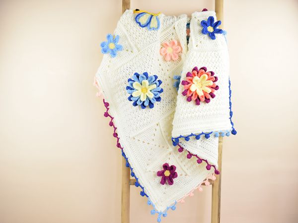 crochet Blooming Spring free pattern