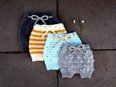 crochet Eeny Meeny Shorts easy pattern