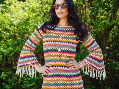 Good Vibrations Crochet Dress easy pattern