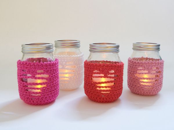 THE LOVE CROCHET JAR COZY free pattern