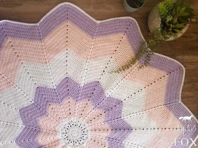 crochet June's Baby Blanket free pattern