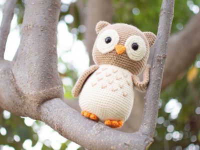 crochet Aldric the Lovely Owl easy pattern