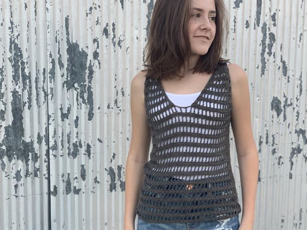 crochet Grady Tank free pattern