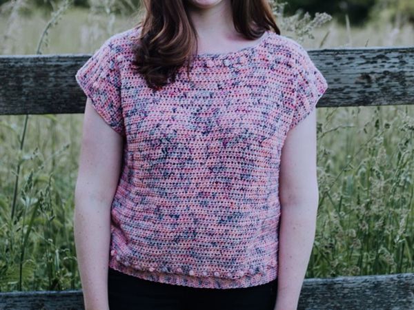 crochet Moffat Tee free pattern