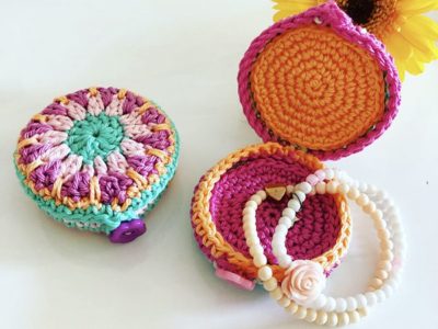 crochet Small Gift Box free pattern