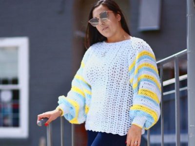 crochet Summer Fun Sweater free pattern