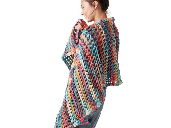 TURKISH STITCH CROCHET SHAWL Share a Pattern