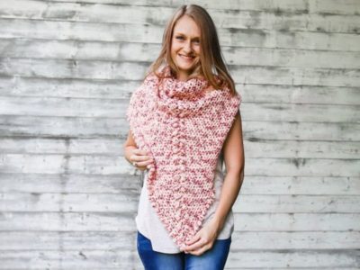 crochet Comfy Cotton Shawl free pattern