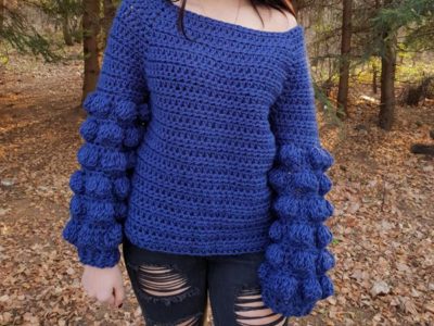 crochet Funky Chunky Sweater easy pattern