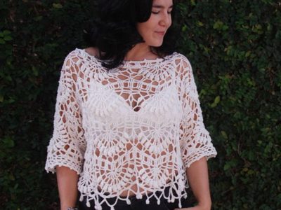 Kiara Crochet Top easy pattern