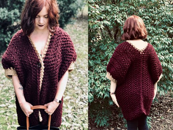 crochet The Sabrina Sweater free pattern