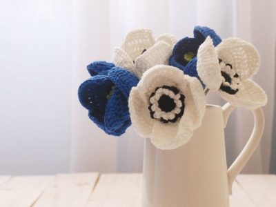 crochet Anemone Flower free pattern