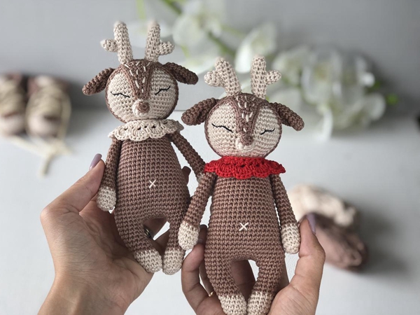 Crochet Deer Toy easy pattern