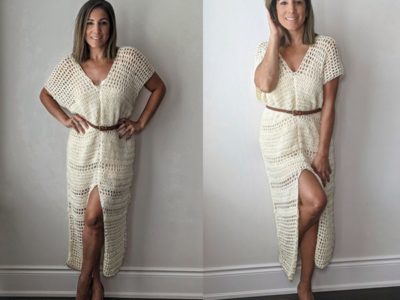 crochet The Everyday Maxi Dress free pattern