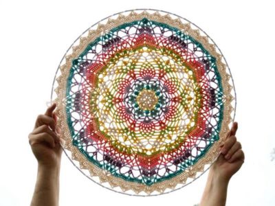 crochet Unseen Mandala free pattern