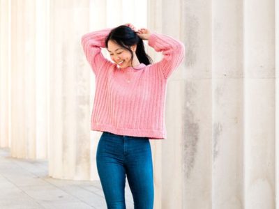 crochet Amalfi Ribbed Sweater free pattern