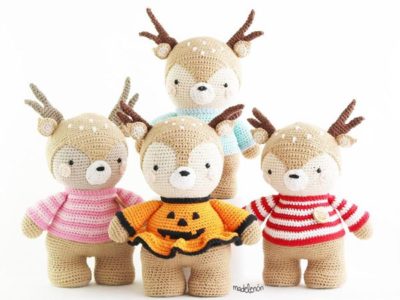 crochet Becca Deer easy pattern