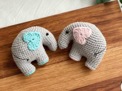 crochet Elephant Amigurumi easy pattern
