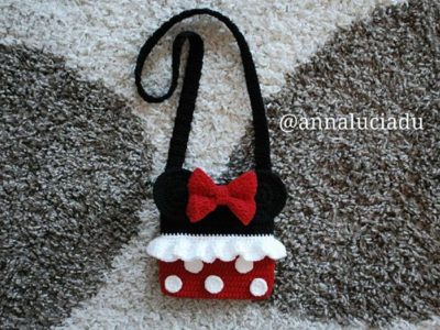 crochet Minnie Mouse Bag easy pattern