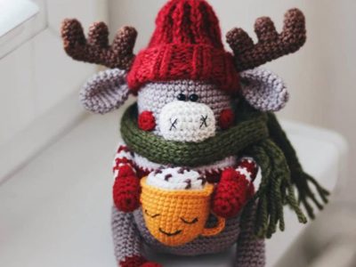 crochet Moose Benjamin Amigurumi easy pattern