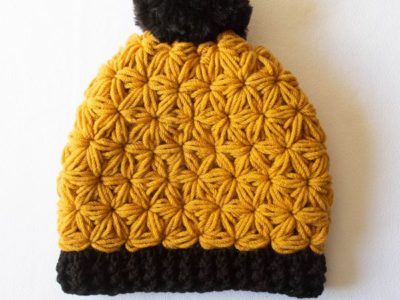 crochet The Jasmine Stitch Beanie free pattern