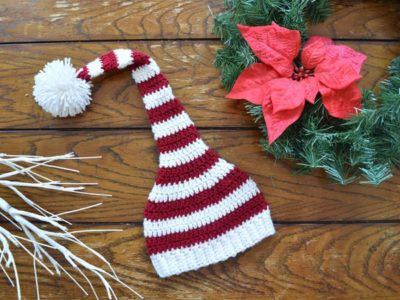 crochet Elf Hat for Newborn easy pattern
