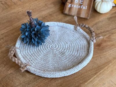 crochet Jute Cord Tray free pattern