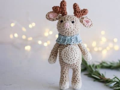 crochet Little Reindeer free pattern