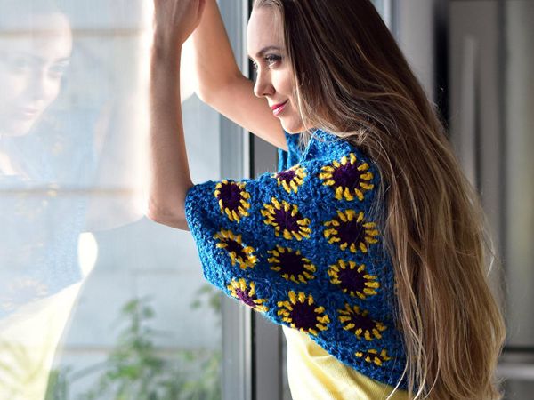 crochet OOAK Seamless Cardigan easy pattern