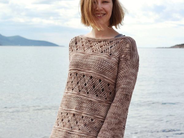 crochet Sandpiper Top easy pattern