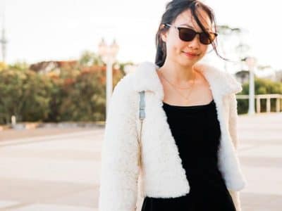 crochet Snow Bloom Faux Fur Coat free pattern