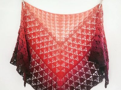 crochet Sunday Strolls Shawl free pattern