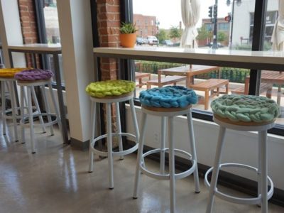Extreme Crochet Merino Barstool Pads