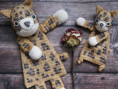 crochet Leopard Ragdoll easy pattern