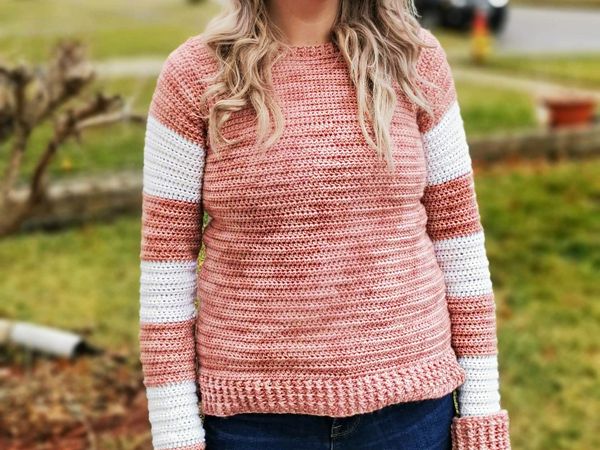 crochet Seventeenth Sweater free pattern