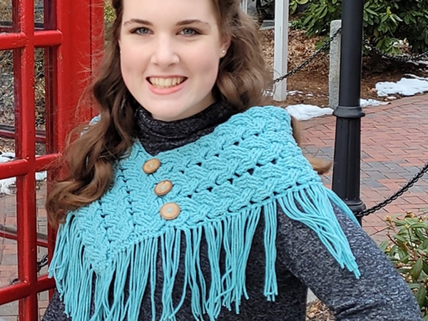 crochet Triple Braided Cowl free pattern