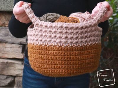 crochet Calista Basket free pattern