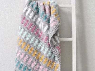 crochet Chandelier Baby Blanket free pattern