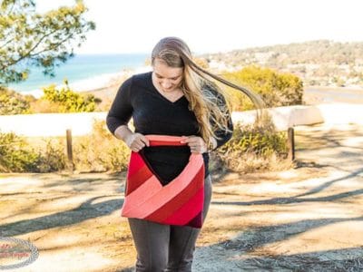 crochet Origami Bag free pattern