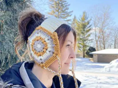 crochet Parker Head Warmer free pattern