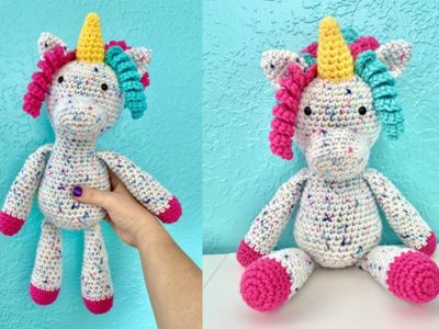 crochet Penelope the Unicorn free pattern
