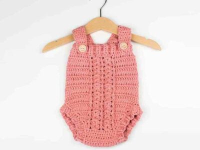 CROCHET Seashell Baby Romper FREE PATTERN