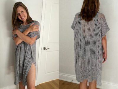 crochet Bathing Suit Cover-Up easy pattern