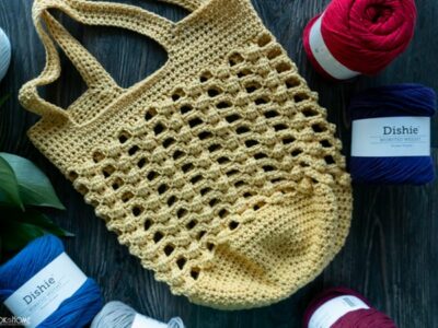 crochet Bobbles for Baubles Bag free pattern