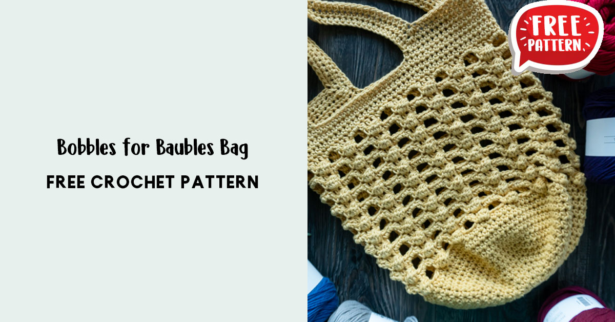 Bobbles for Baubles Bag: Free Crochet Pattern - Heart Hook Home
