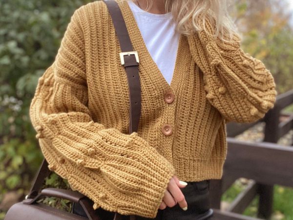 crochet Bonny Sweater easy pattern