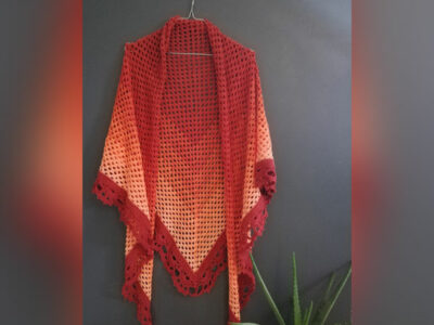 crochet Le Millas shawl free pattern