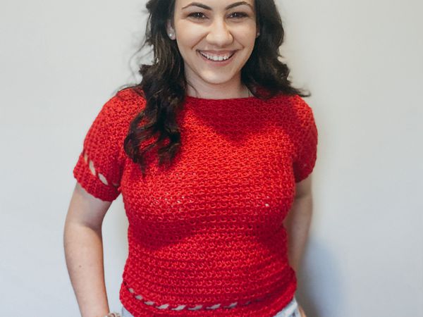 crochet Floria Top free pattern
