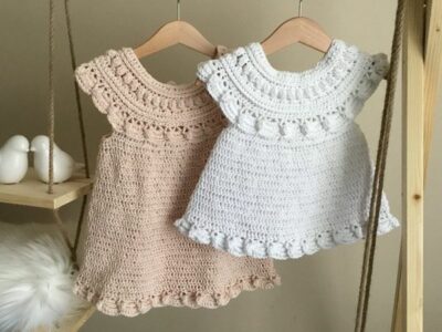 crochet Magnolia Dress easy pattern